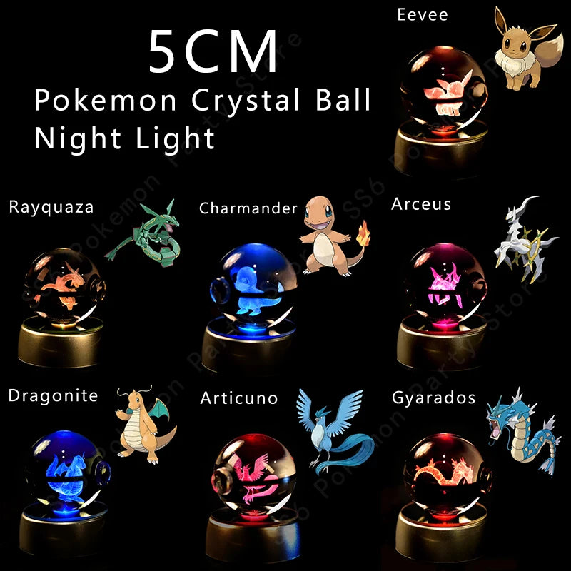 Anime Crystal Ball 3D At Home Decoration Perfect For Gifts