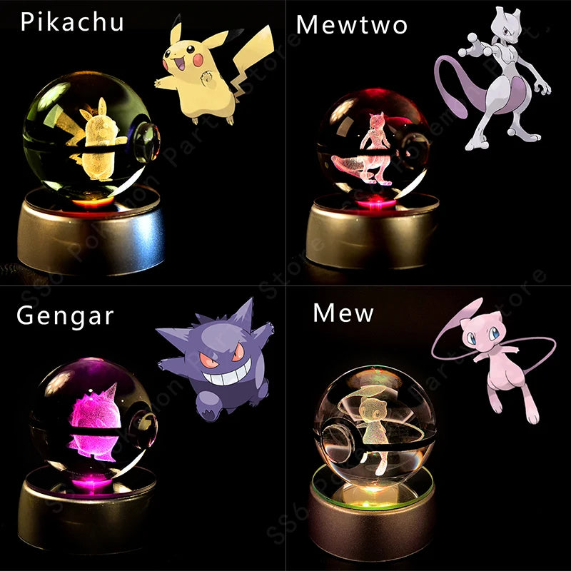 Anime Crystal Ball 3D At Home Decoration Perfect For Gifts